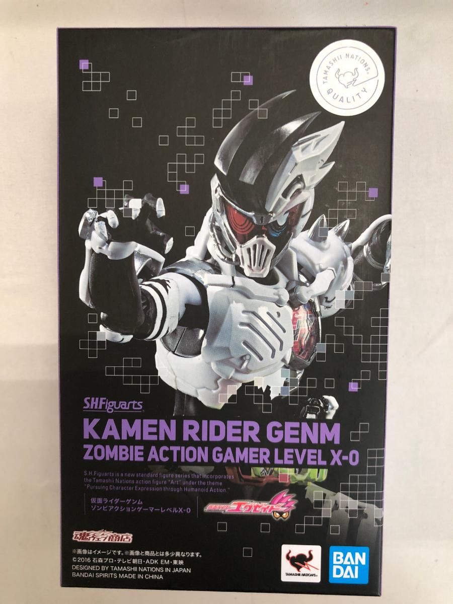 S H Figuarts 仮面ライダーゲンム ゾンビアクションゲーマーレベルX 0 仮面ライダーエグゼイド