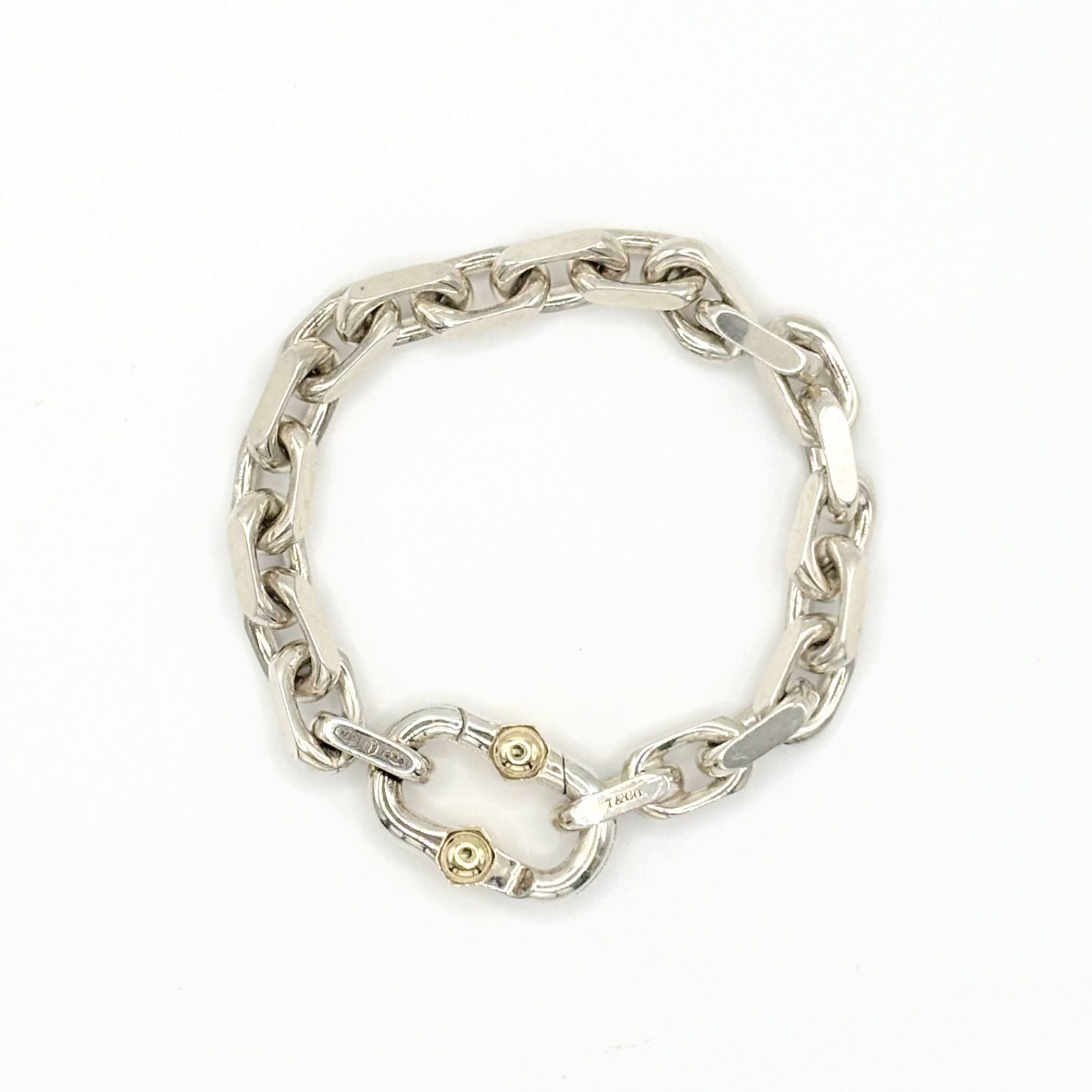 希少 TIFFANY&Co. ティファニー MAKERS メイカーズ ワイド チェーン