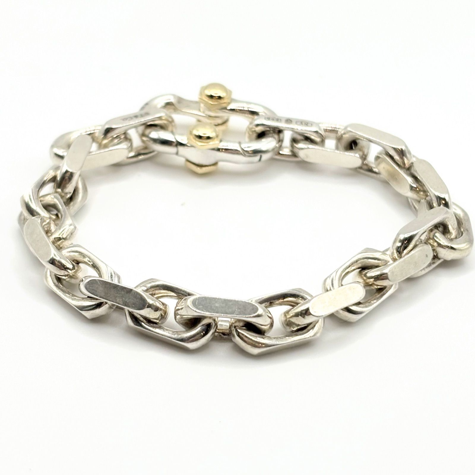 希少 TIFFANY&Co. ティファニー MAKERS メイカーズ ワイド チェーン