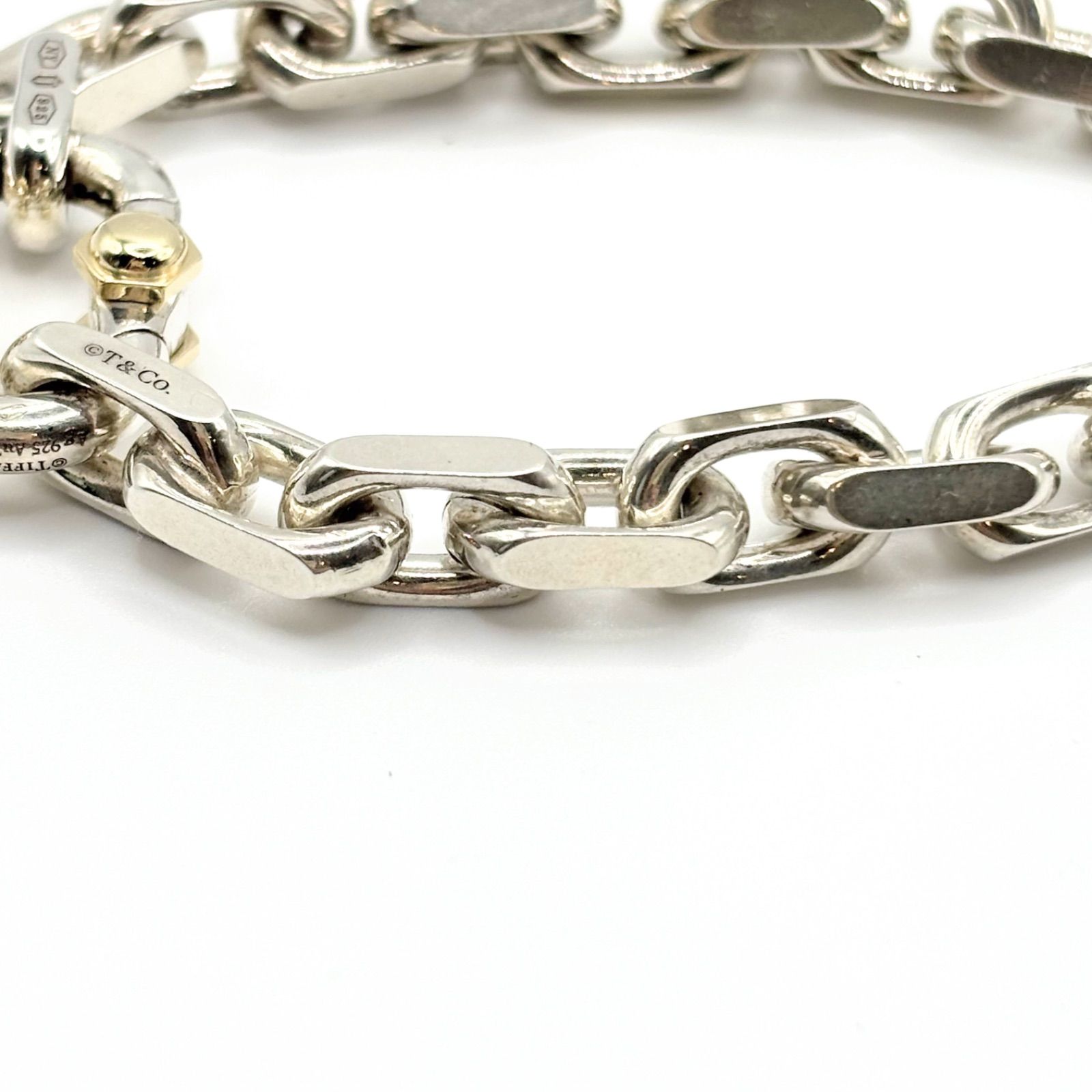 希少 TIFFANY&Co. ティファニー MAKERS メイカーズ ワイド チェーン