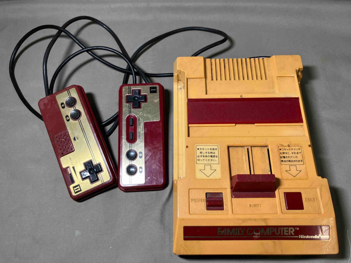 Nintendo ファミリーコンピュータとゲームソフト(ジャンク品) ジャンク Nintendoファミリーコンピュータ本体 - メルカリ