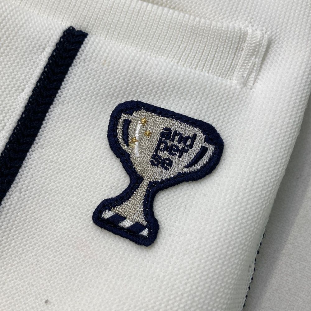 サイズ：S AND PER SE アンパスィ ニットスカート ストライプ柄