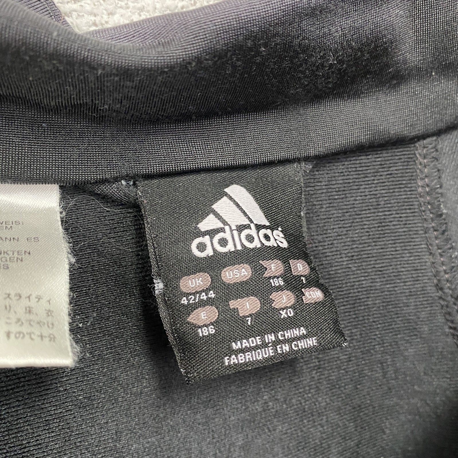 adidas アディダス トラックジャケット ジャージ　USED 古着 used adidas アディダス トラックジャケット/ジャージ 黒