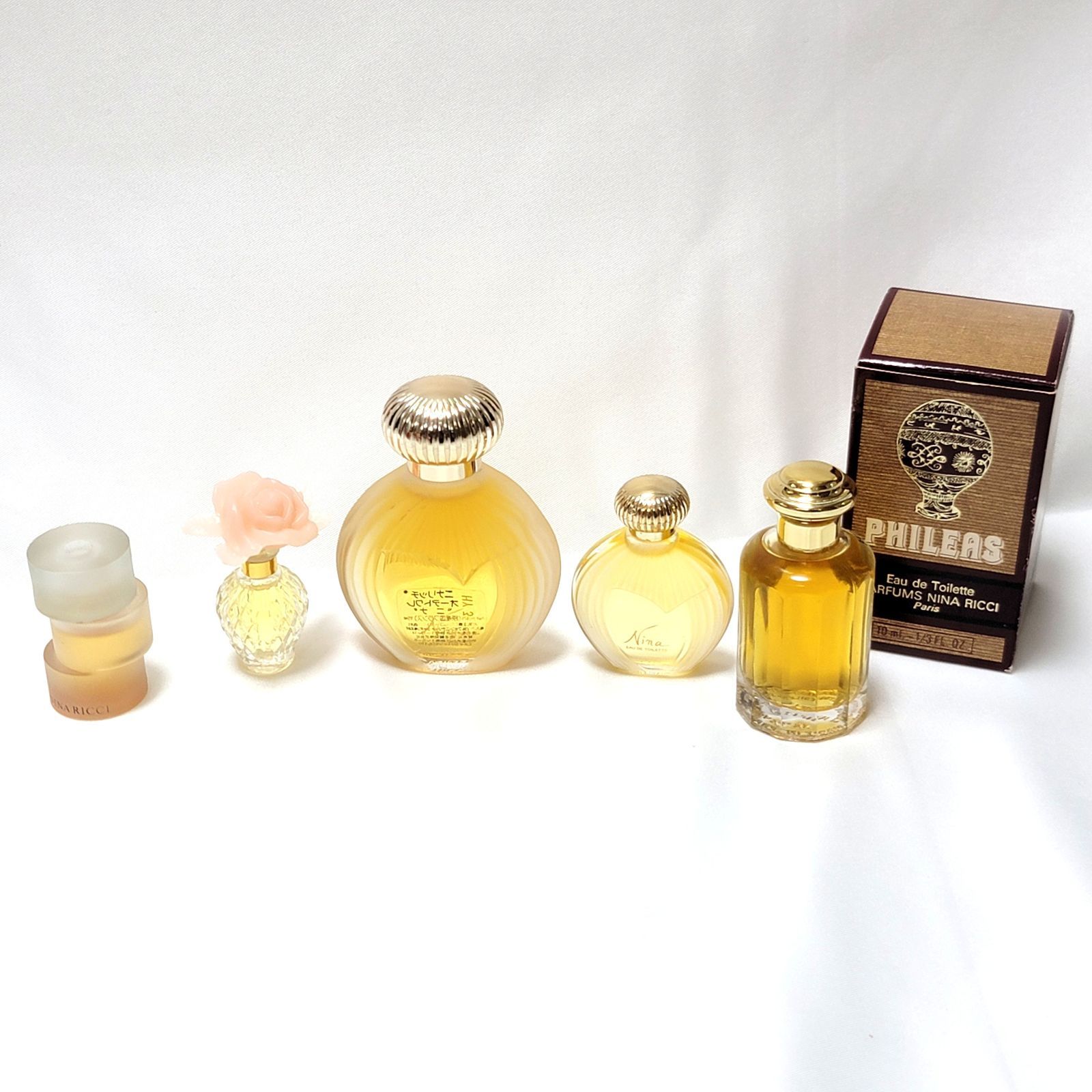 アンティーク】NINA RICCIの香水5本セット アンティーク】NINA RICCIの