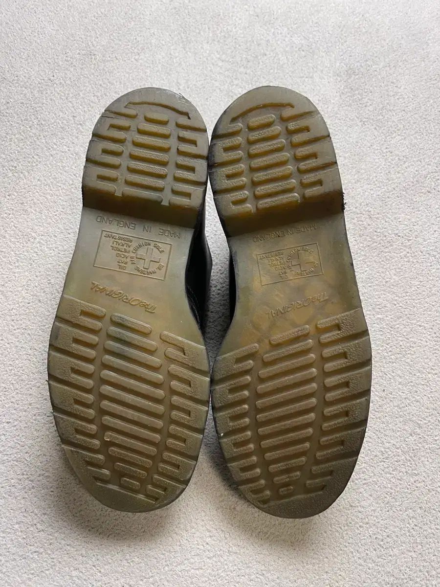  9 VTG ENGLAND DR MARTENS ドクターマーチン 9222 4ホール 270 275 ローファー ブーツ 革靴