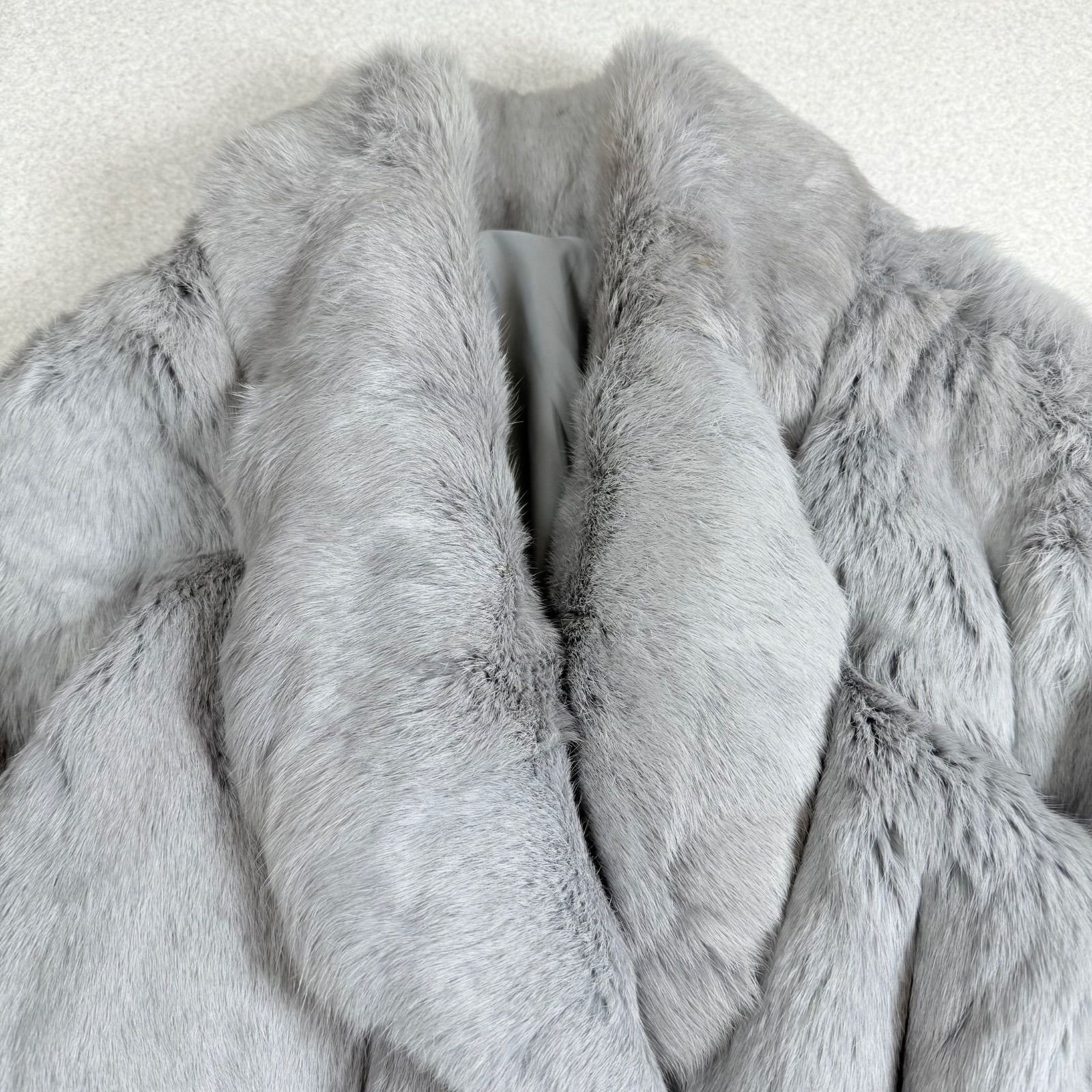 ART ABLE アートエイブル リアルラビットファー 毛皮 コート ファー