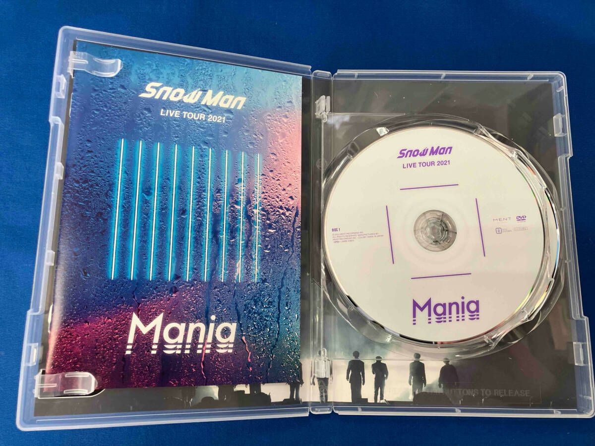 DVD Snow Man LIVE TOUR 2021 Mania(通常版) - メルカリ