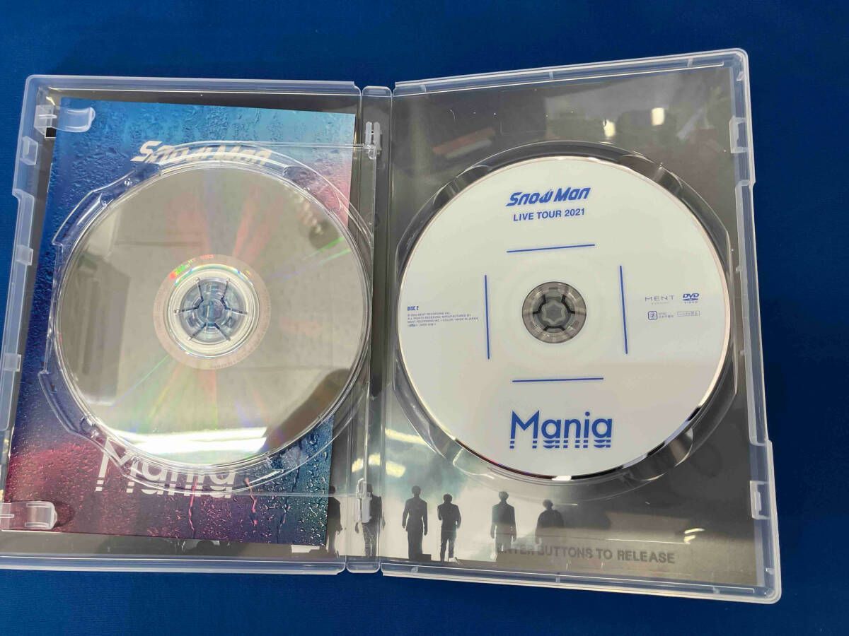 DVD Snow Man LIVE TOUR 2021 Mania(通常版) - メルカリ