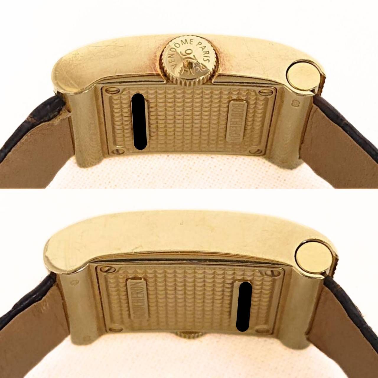 BOUCHERON REFLET MENS WA0095105 QUARTZ ブシュロン リフレ クォーツ