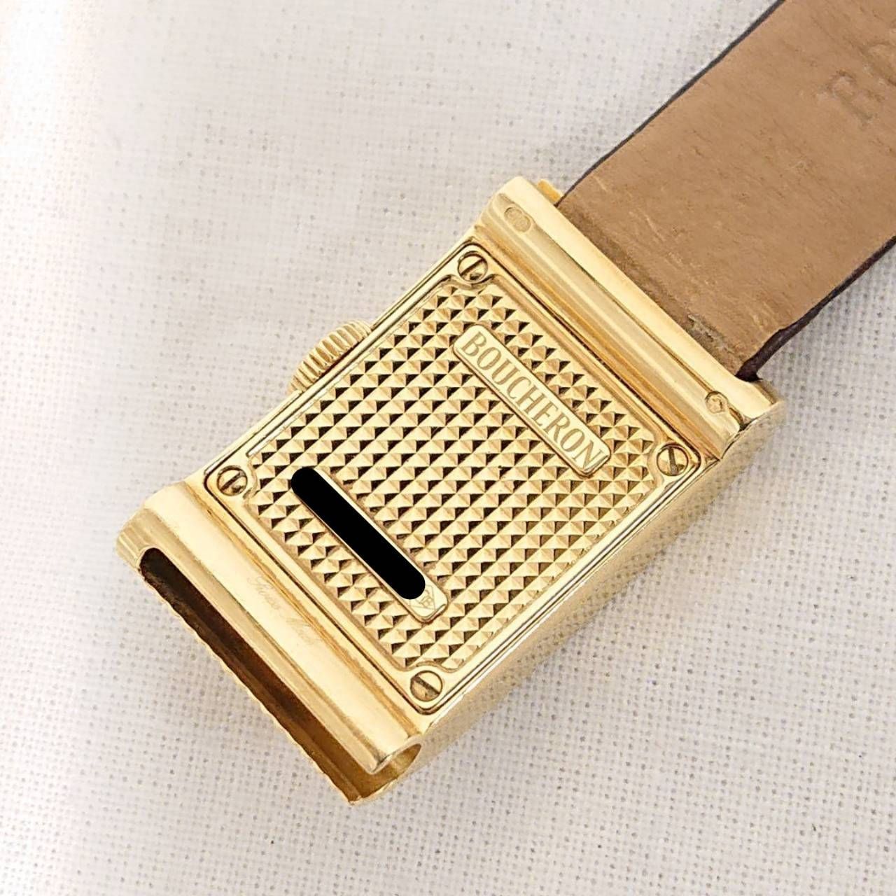 BOUCHERON REFLET MENS WA0095105 QUARTZ ブシュロン リフレ クォーツ