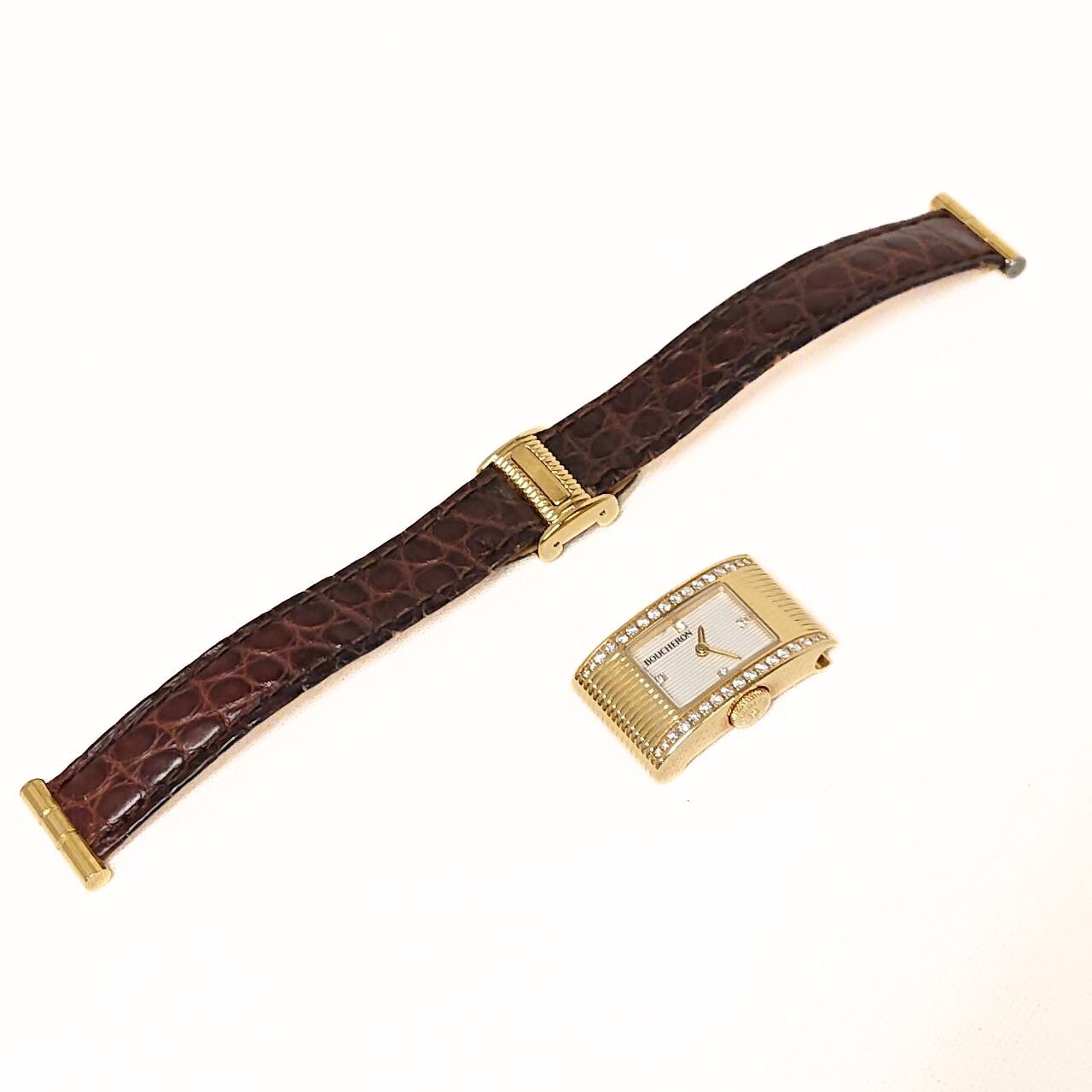 BOUCHERON REFLET MENS WA0095105 QUARTZ ブシュロン リフレ クォーツ