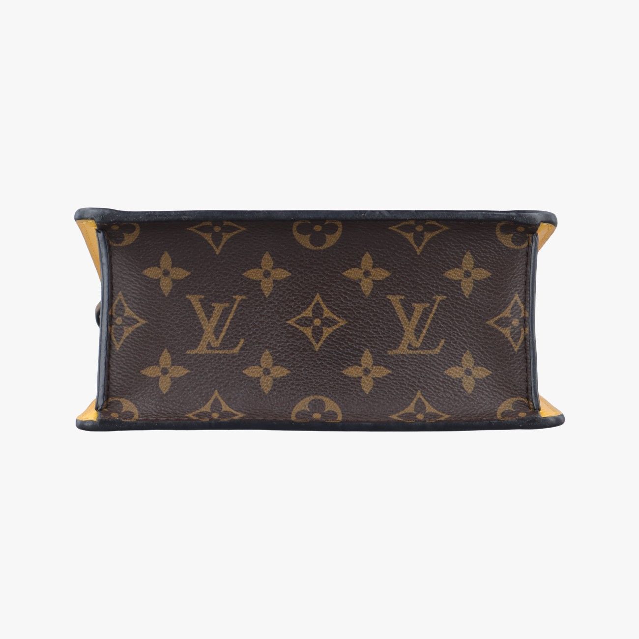 ルイヴィトンLouis VuittonスプリングストリートPM シルバー×ブラウン