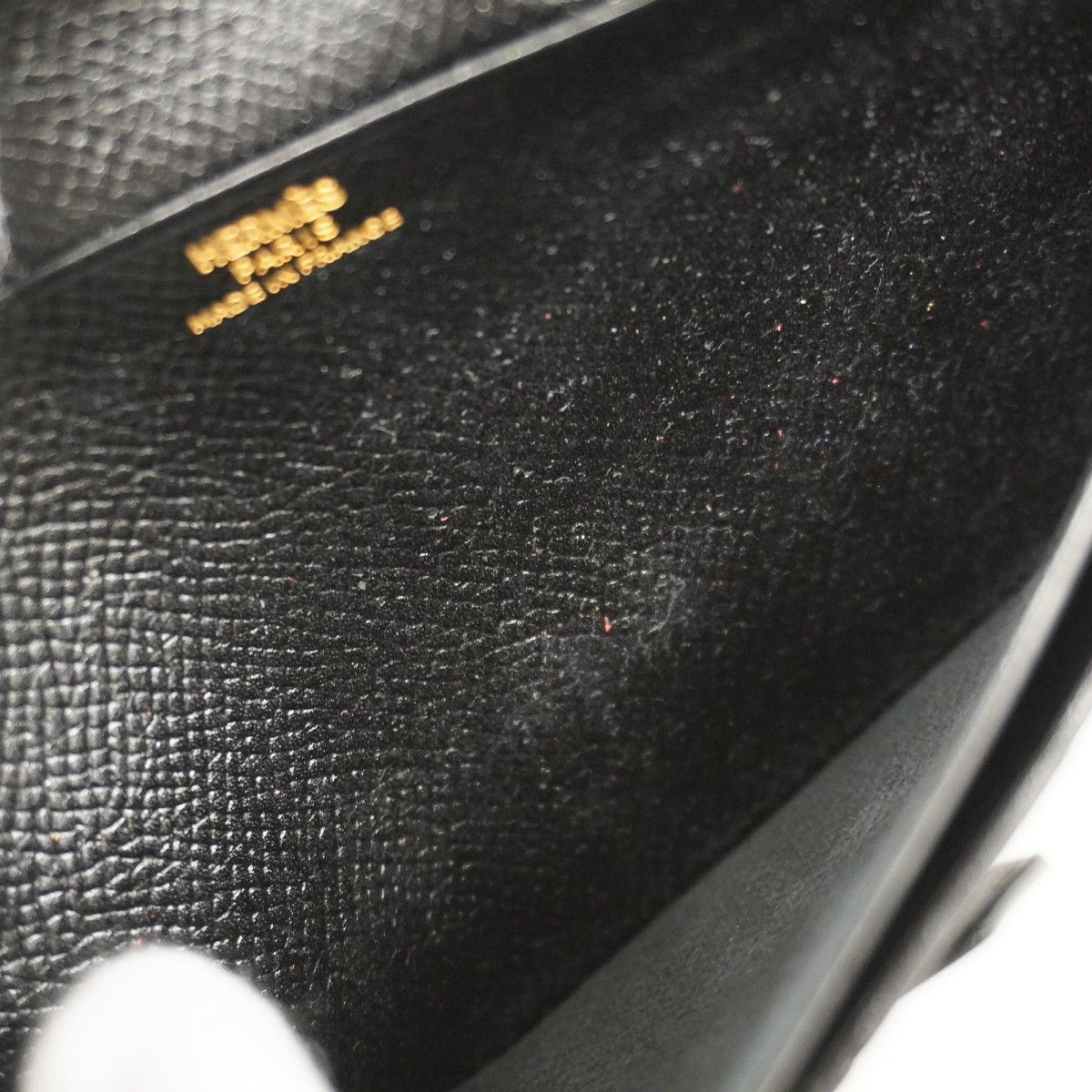 5oe6016-h】エルメス 長財布 ベアンクラシック ヴォーエプソン