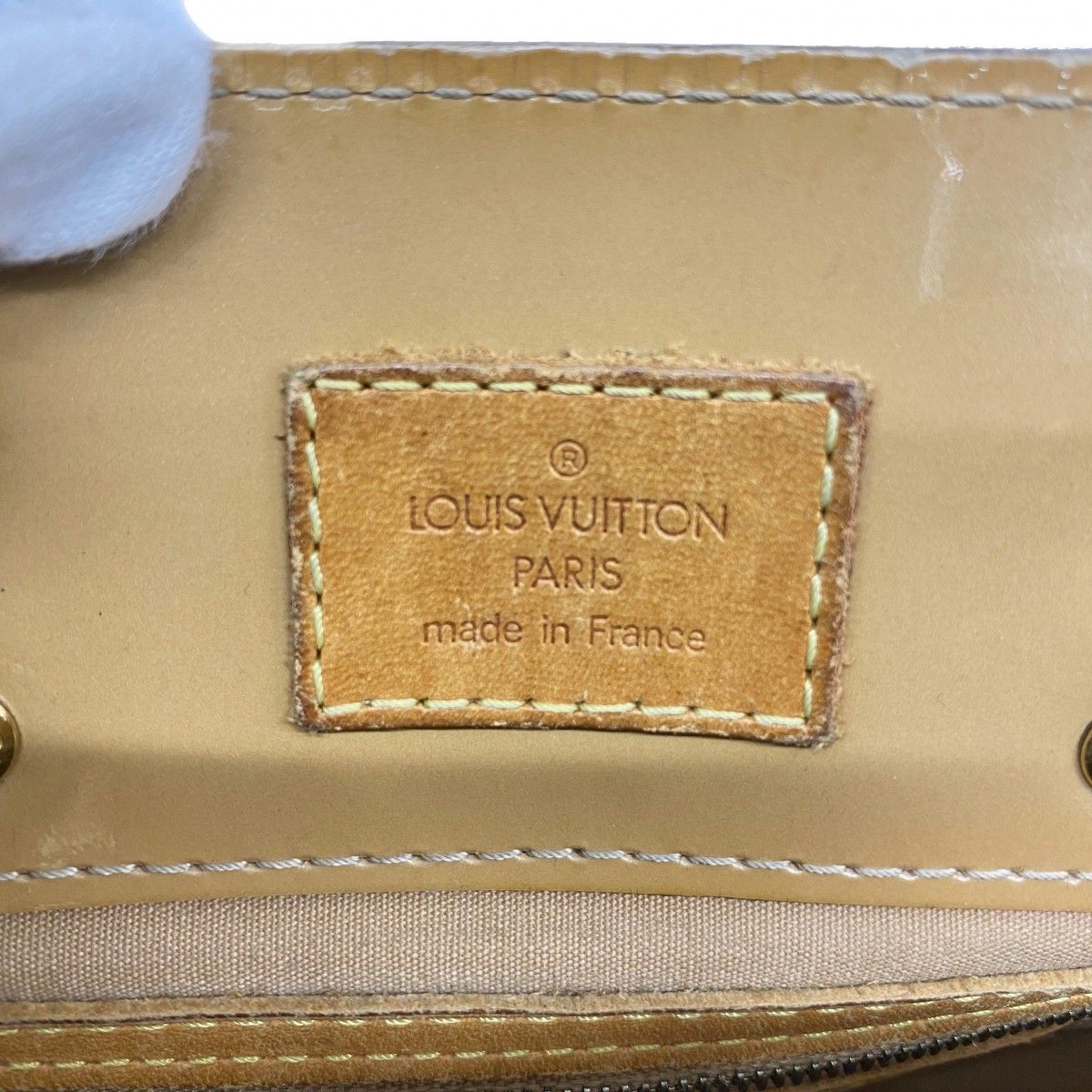 5oe6044】ルイヴィトン ハンドバッグ ヴェルニ リードPM M91334