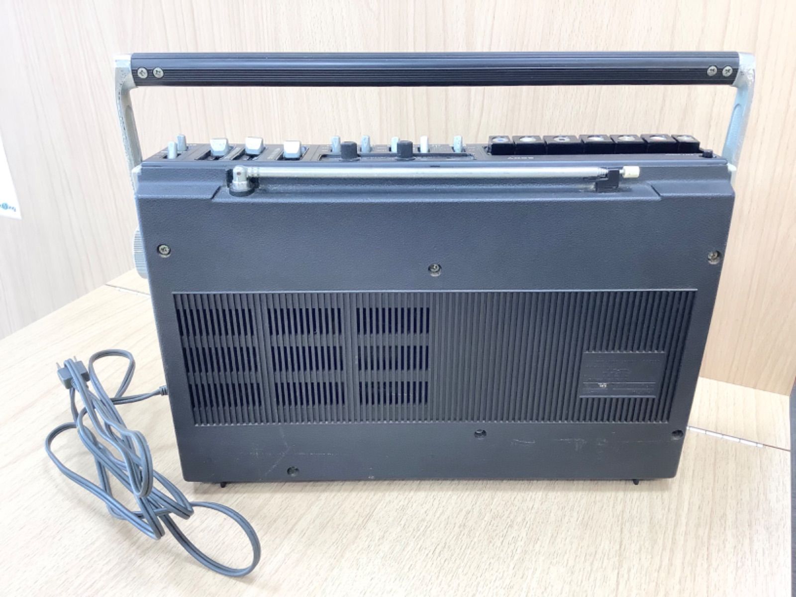 D1802SONYソニー ラジカセ カセットプレイヤーCF-1980 ジャンク品