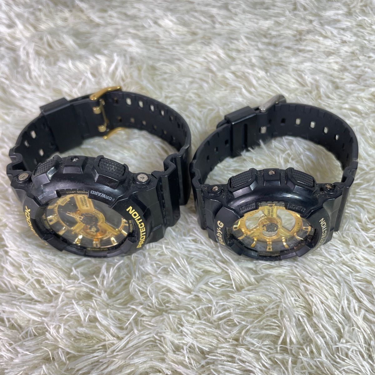 BB-12/限定/ペア腕時計/CASIO/G-SHOCK 節約 GA-110 & Baby-G BA-110/2