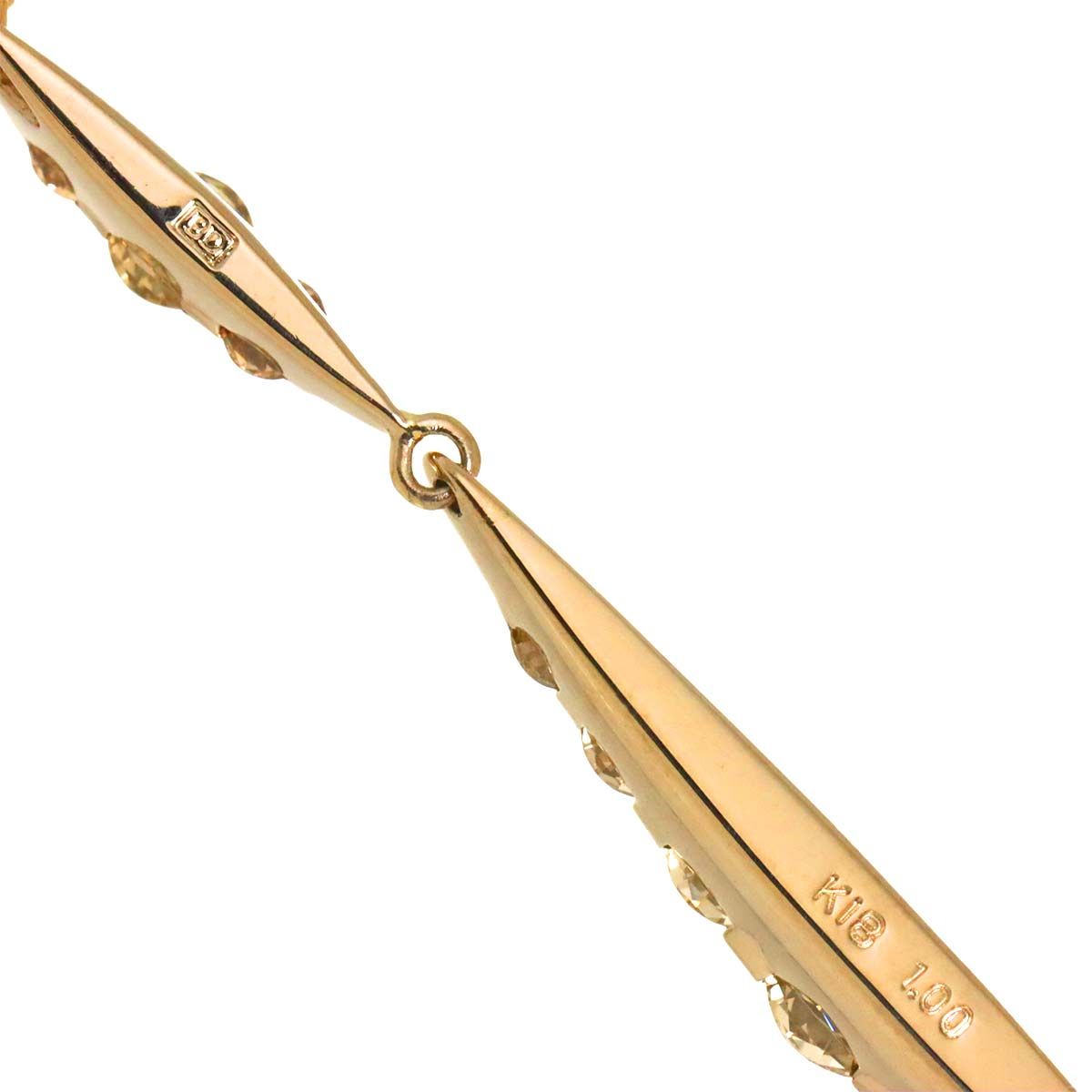 カシケイ KASHIKEY ネイキッド ブラウンダイヤ 1.00ct ネックレス 45cm