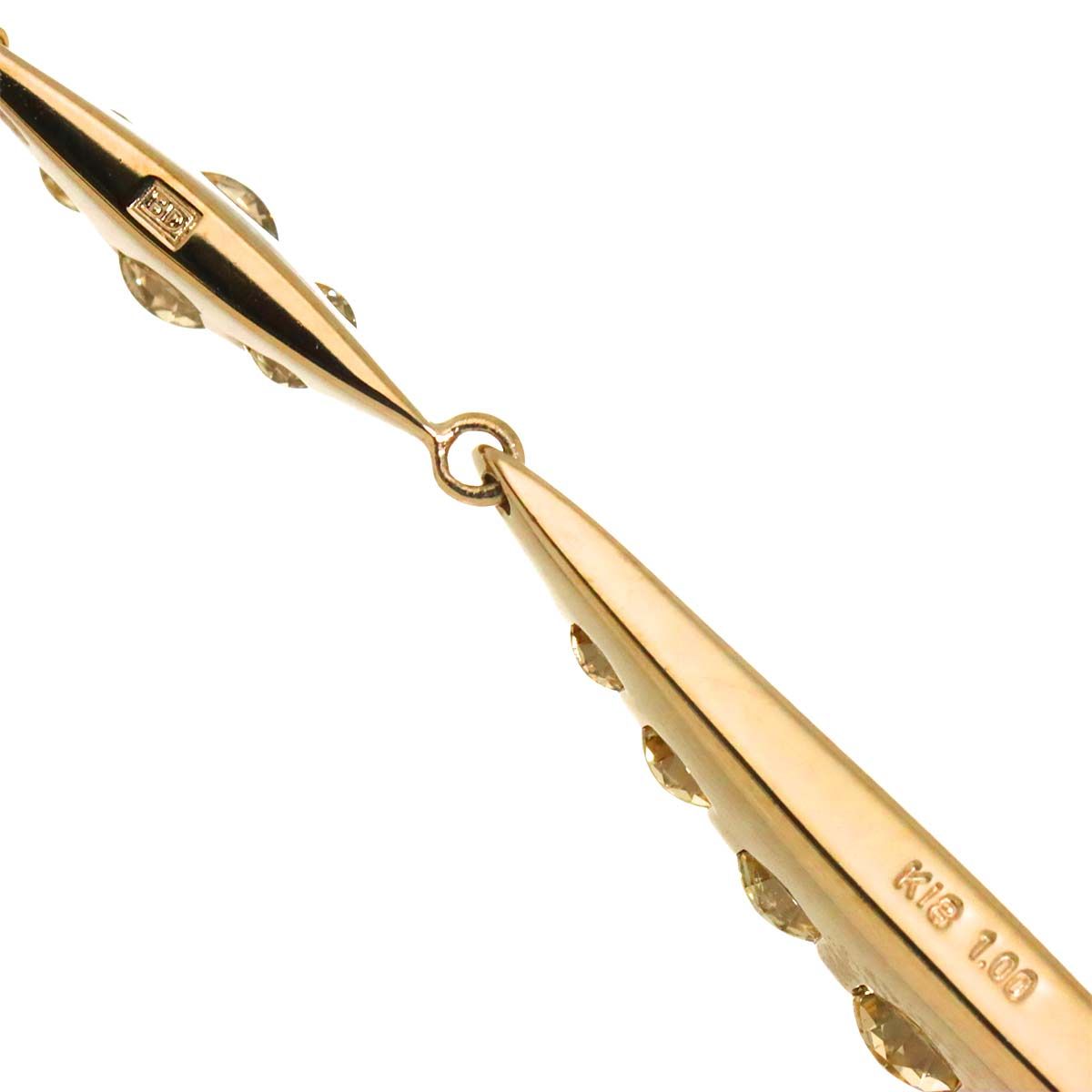 カシケイ KASHIKEY ネイキッド ブラウンダイヤ 1.00ct ネックレス 45cm