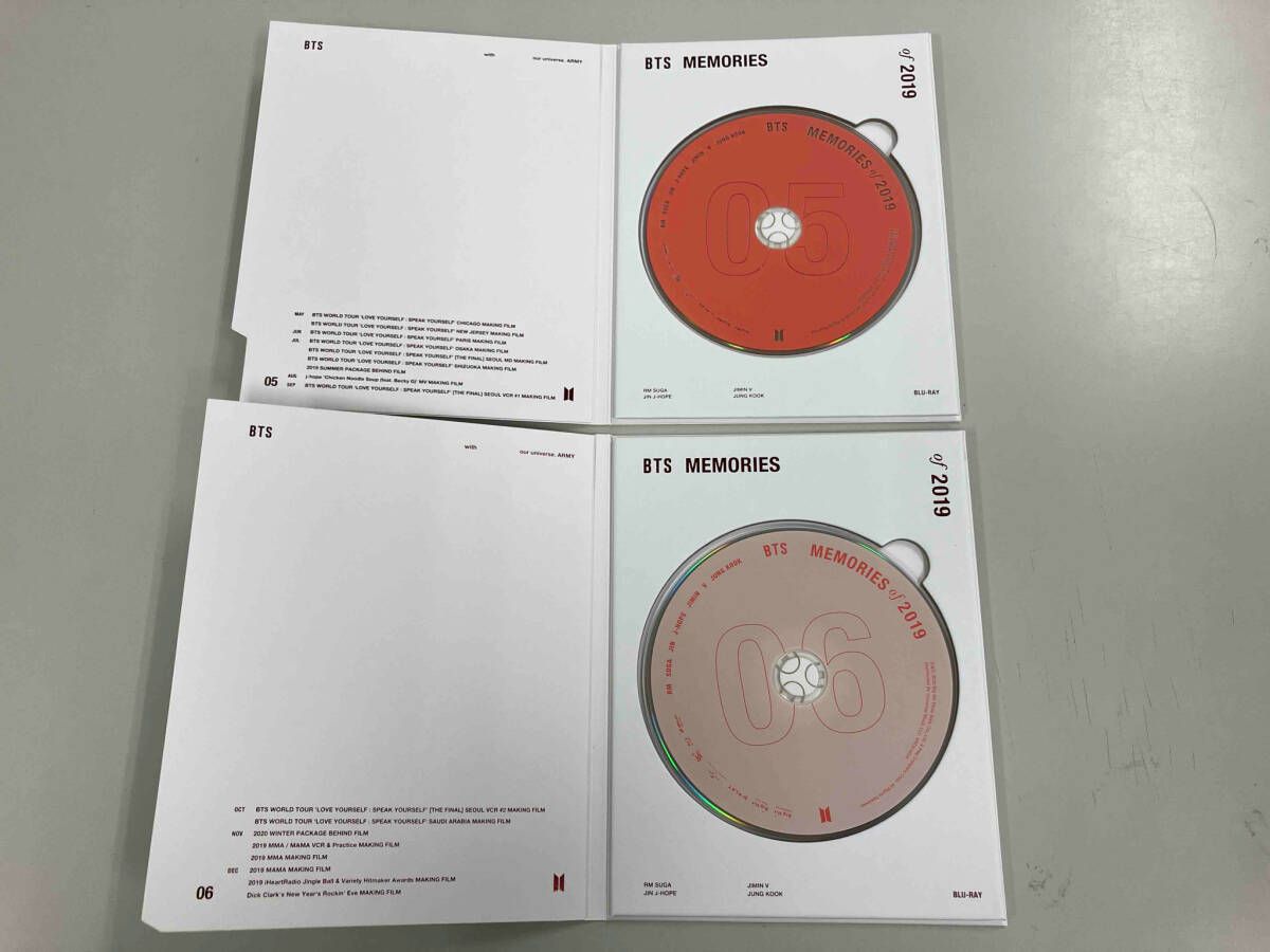 ジャンク BTS MEMORIES of 2019 DISC5にキズ有 - メルカリ