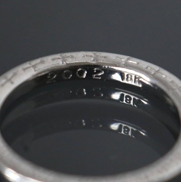 CHROME HEARTS 銀座店 クロムハーツ 18K WG NTFL リング 指輪 メンズ