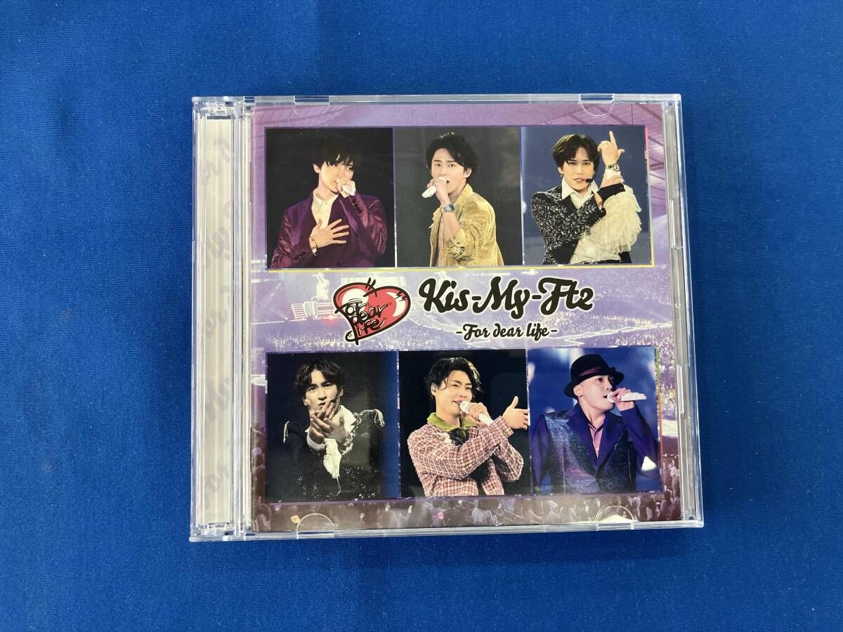 帯あり Kis-My-Ft2 -For dear life-(初回盤A)(Blu-ray Disc) - メルカリ