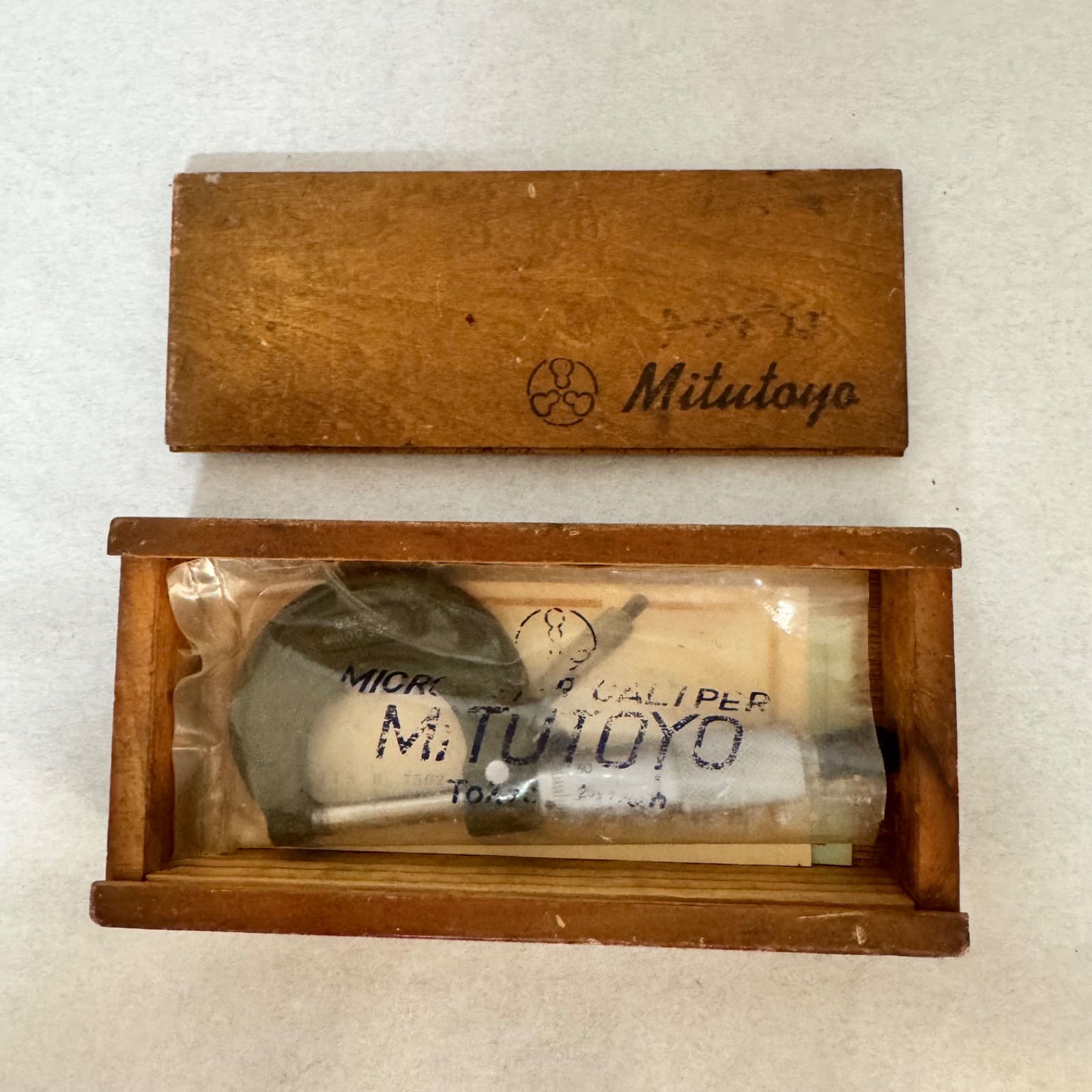 ミツトヨ マイクロメーター M-110 SPECIAL 昭和38年検査表付 0-25 mm 三豊