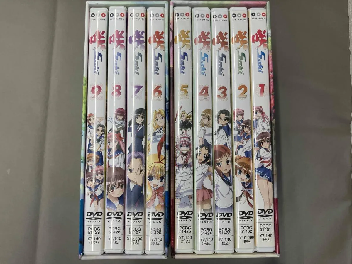 DVD 【※※※】[全9巻セット]咲-Saki- 1~9