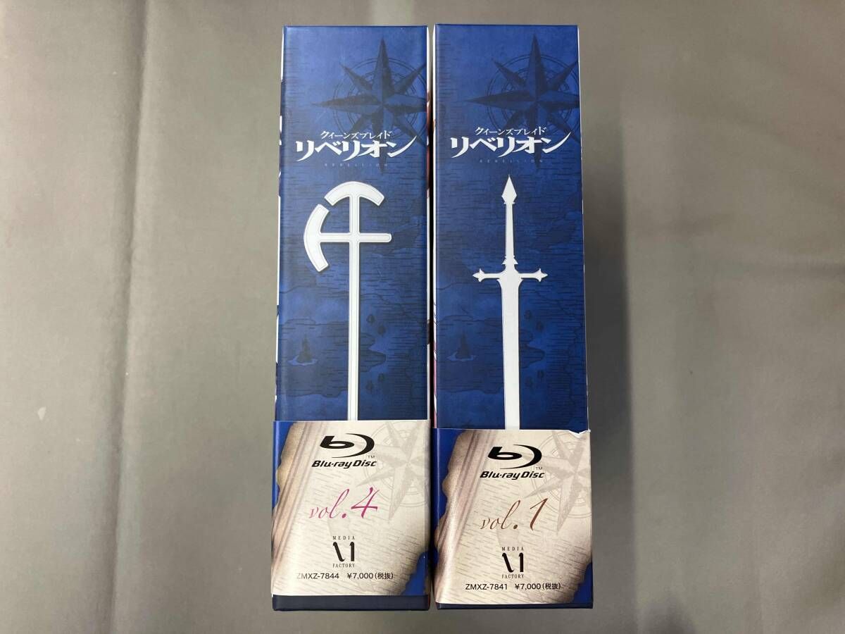 全6巻セット]クイーンズブレイド リベリオン Vol.1~6(Blu-ray Disc