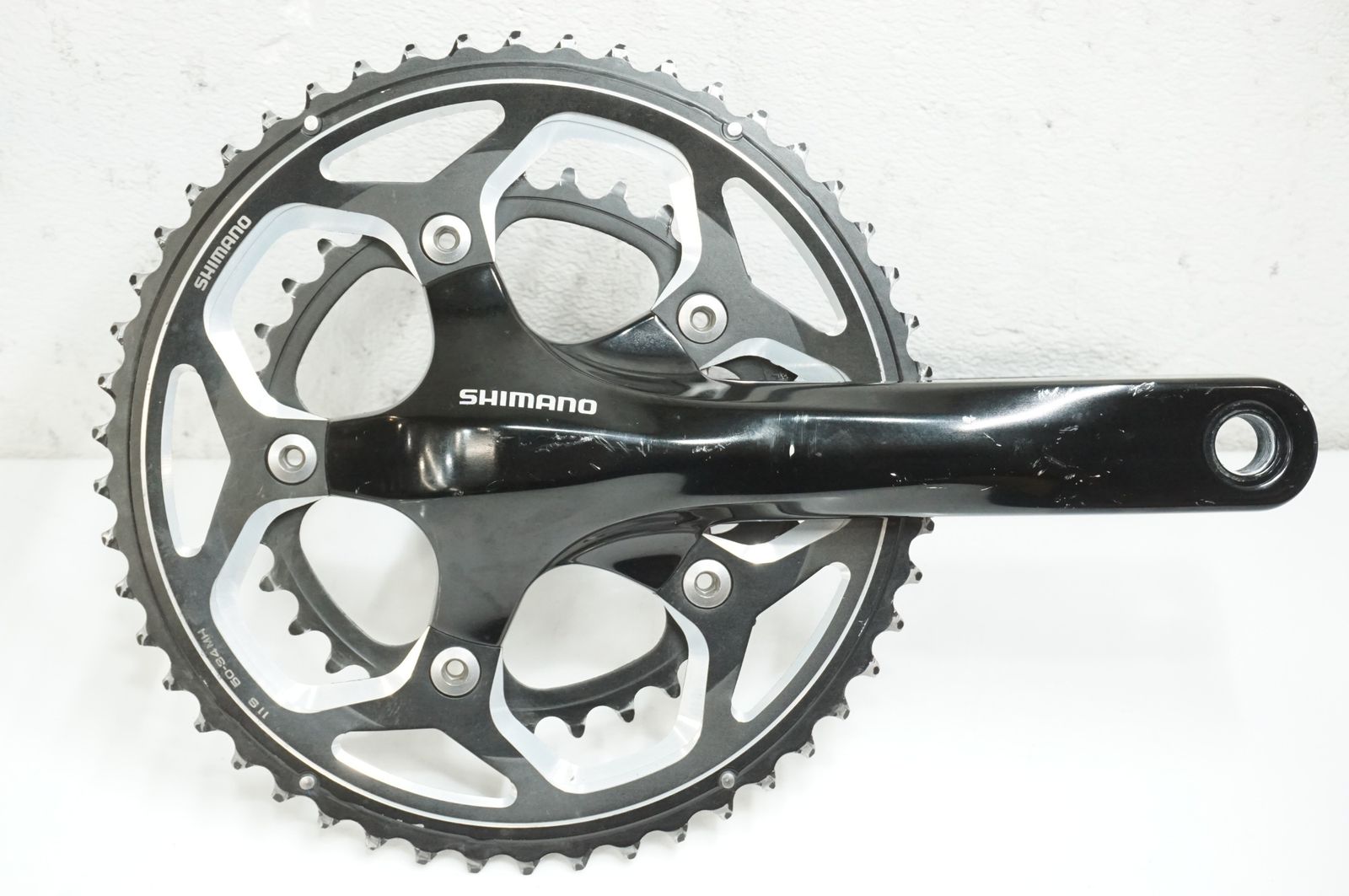シマノFC-RS500　170　ROTOR50T　バロックギア34T+2-1 SHIMANO 「シマノ」 FC-RS500 50-34T 170mm 795g クランクセット