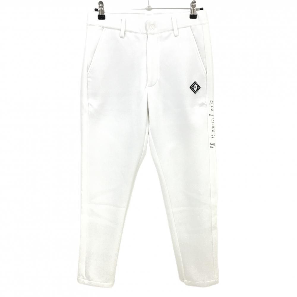 ヴィトゥエルヴ パンツ 白 織生地 上部裏地付 メンズ S ゴルフウェア モデル V 12