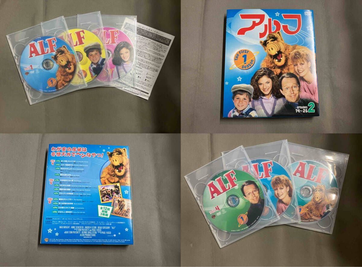 DVD アルフ コンプリートDVD BOX DVDケース透明 TVドラマ 