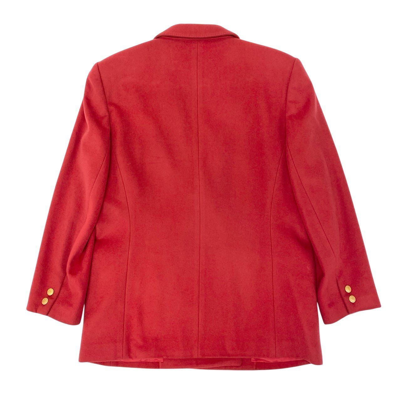 レオナール　カシミヤジャケット　赤 15Ⅼ1 LEONARD レオナール テーラードジャケット ブレザー カシミヤ