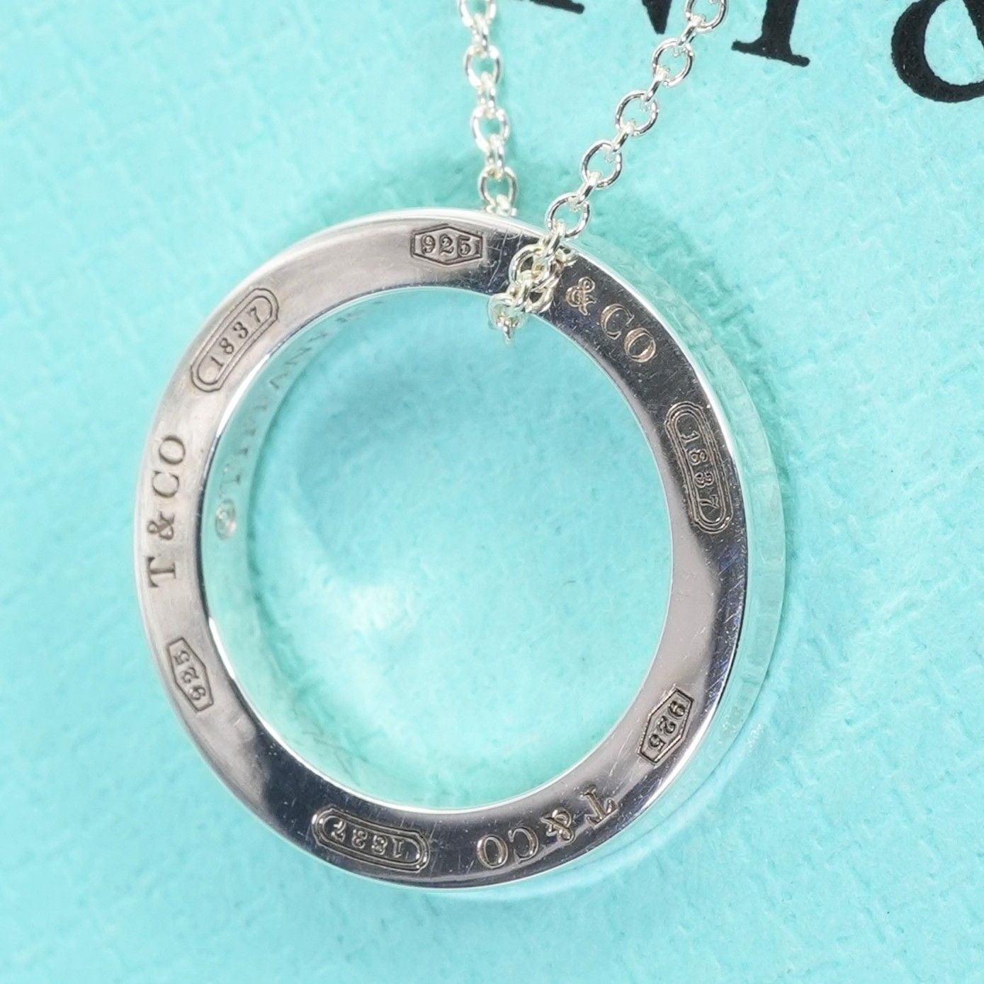 未使用 ティファニー 1837 サークル ペンダント 現行品/25-587 - メルカリ