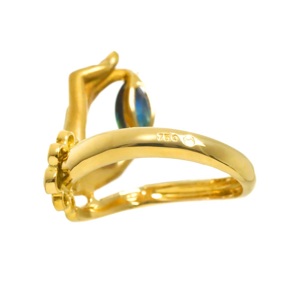 カレライカレラ Carrera y Carrera 11.5号 リング サファイヤ ダイヤ