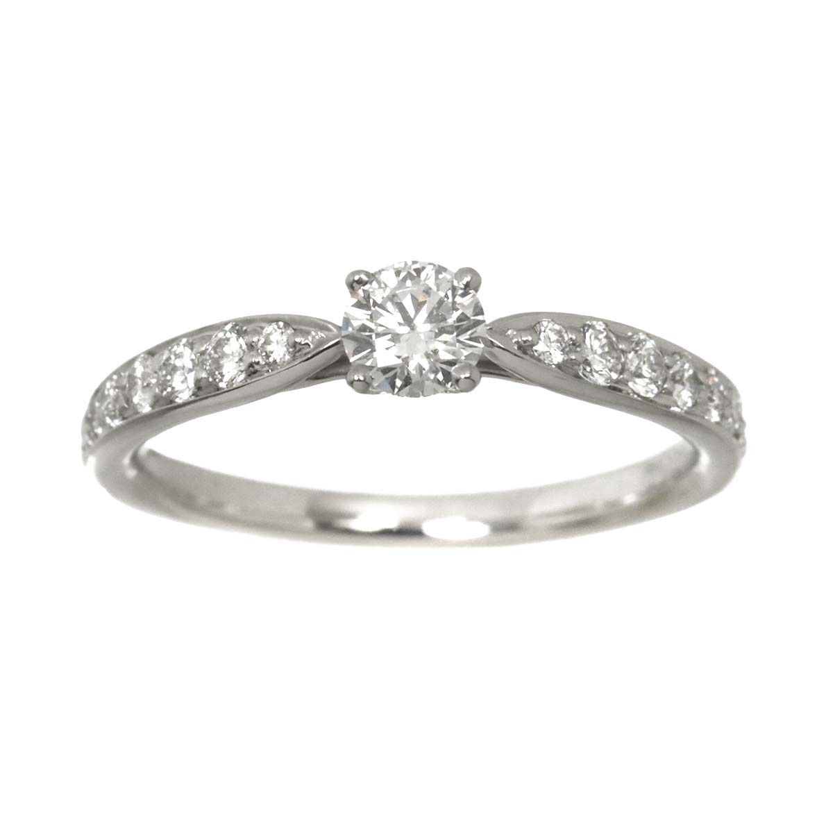 ティファニー TIFFANY&Co. ハーモニー 7.5号 リング ダイヤ 0.20ct Pt 