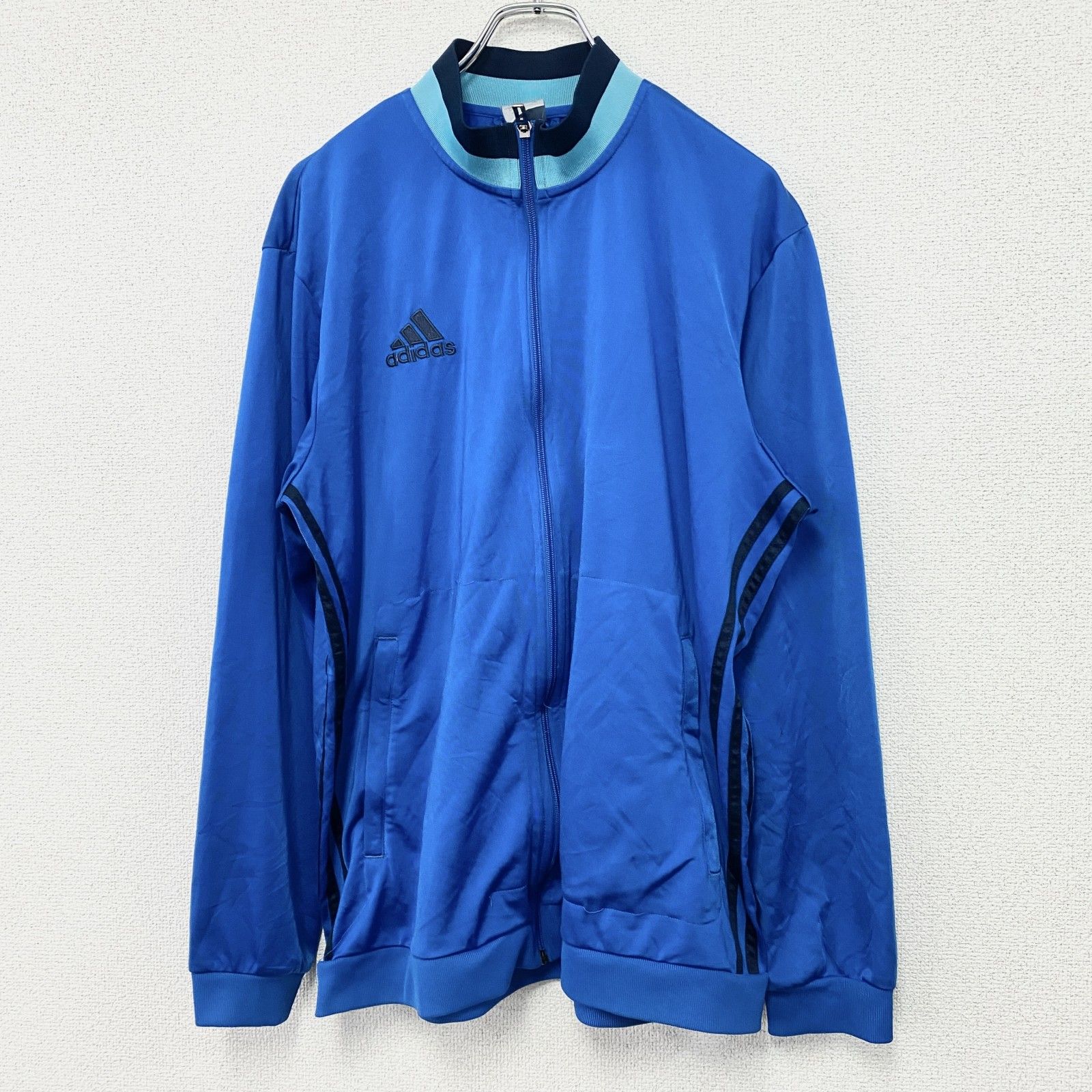 adidas アディダス トラックジャケット ジャージ　USED 古着 used adidas アディダス トラックジャケット/ジャージ 青 ブルー