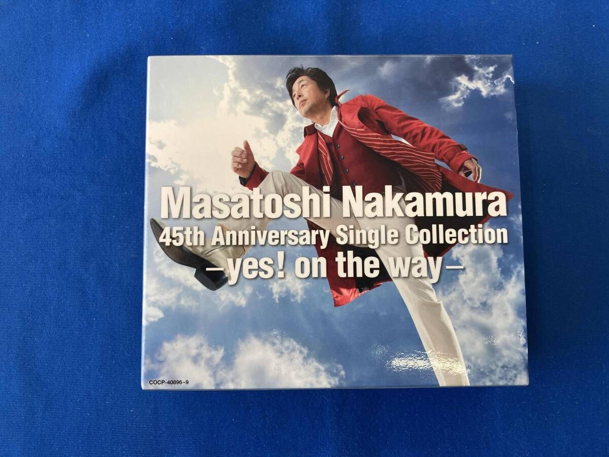 中村雅俊 CD Masatoshi Nakamura 45th Anniversary Single Collection