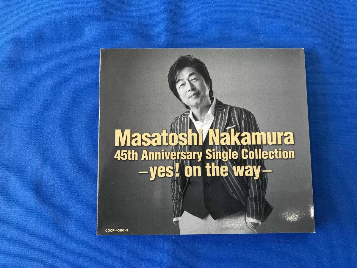 中村雅俊 CD Masatoshi Nakamura 45th Anniversary Single Collection
