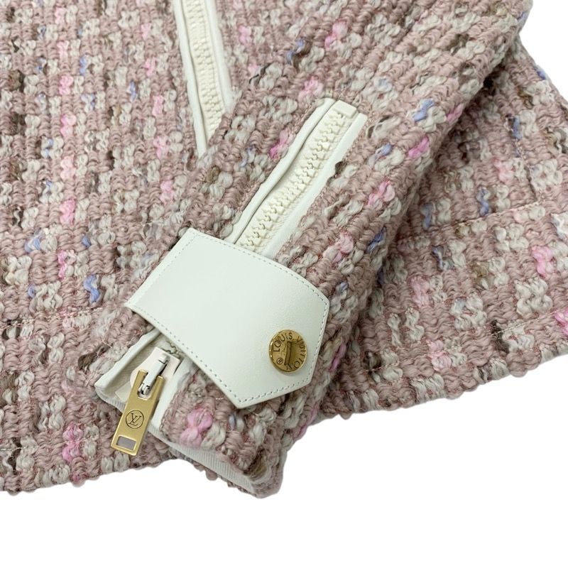 未使用 ルイヴィトン LOUIS VUITTON ツイード アウター ジャケット