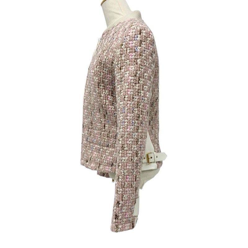 未使用 ルイヴィトン LOUIS VUITTON ツイード アウター ジャケット