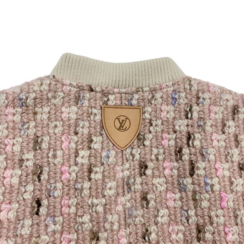 未使用 ルイヴィトン LOUIS VUITTON ツイード アウター ジャケット