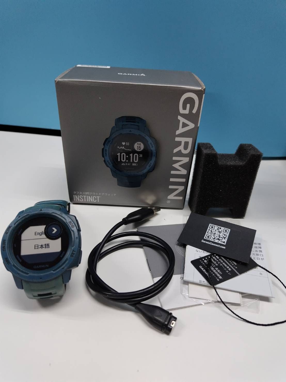 GARMIN INSTINCT タフネスGPSアウトドアウォッチ
