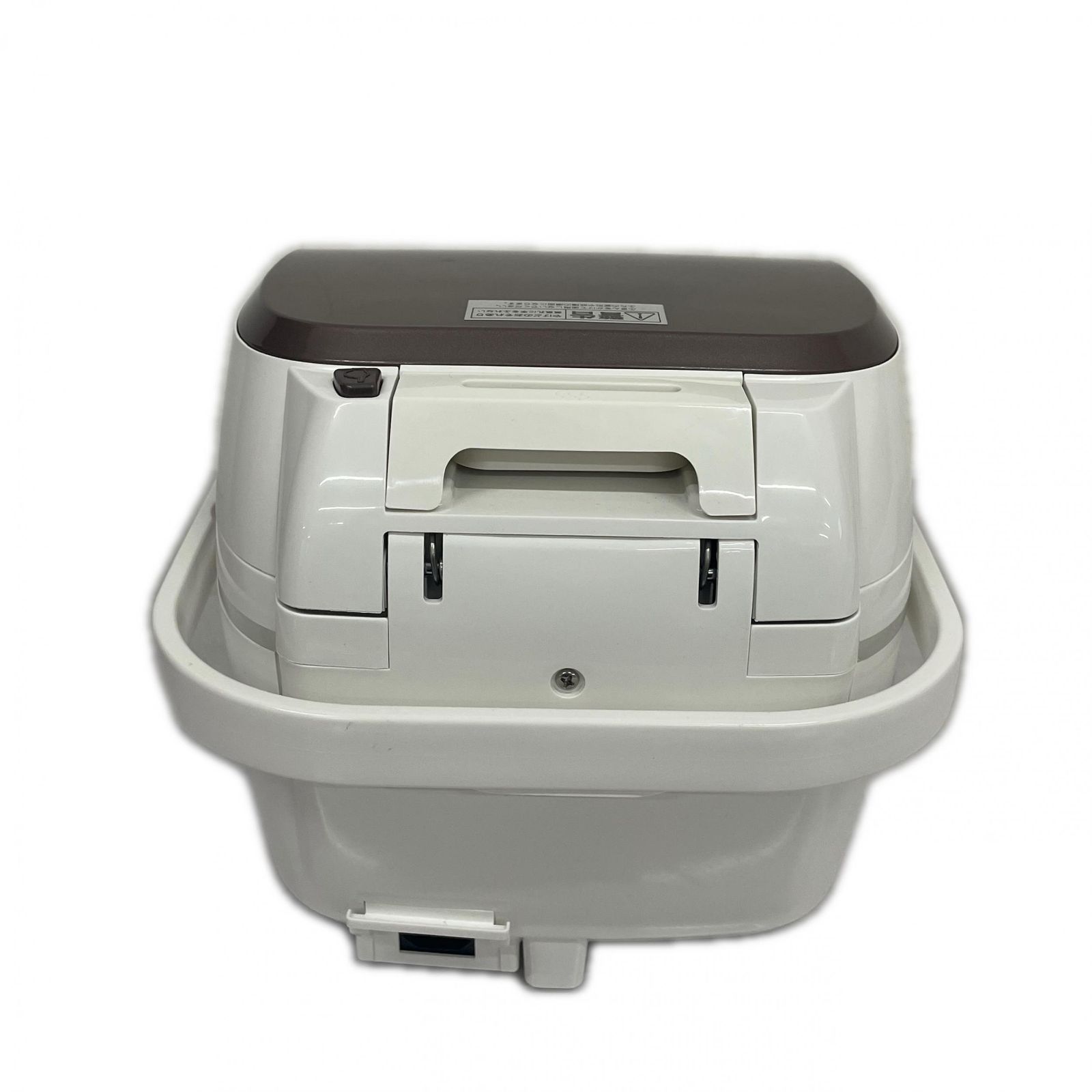 炊飯器 高級土鍋加工 2合〜6合 DT-SH1410-3 炊飯器 ホワイト 中古【通