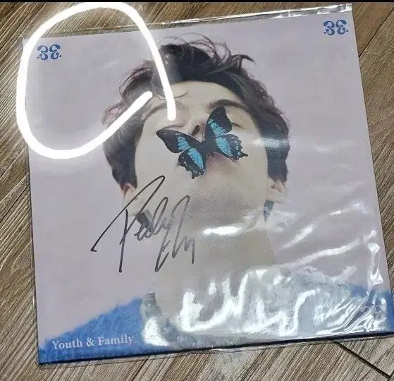 フェザー イライアス Youth ＆ Family サイン LP