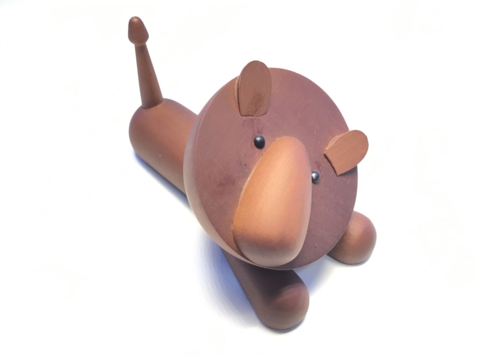 千趣会 ロイヤルペットシリーズ 木製 オブジェ ライオン ヴィンテージ