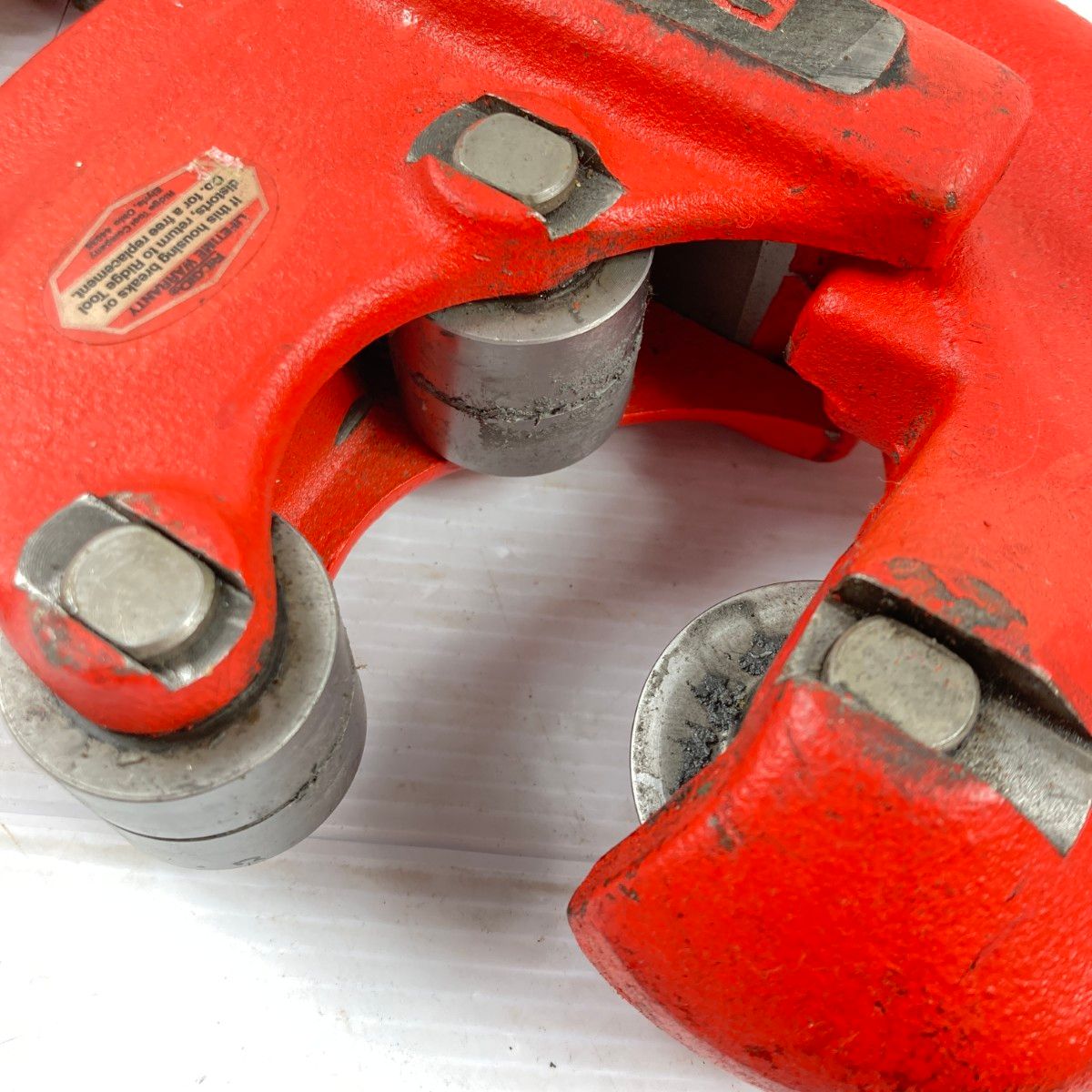  RIDGID 日本エマソン 強力型パイプカッタ 刃 1 3 No S レッド パイプカッター カッター