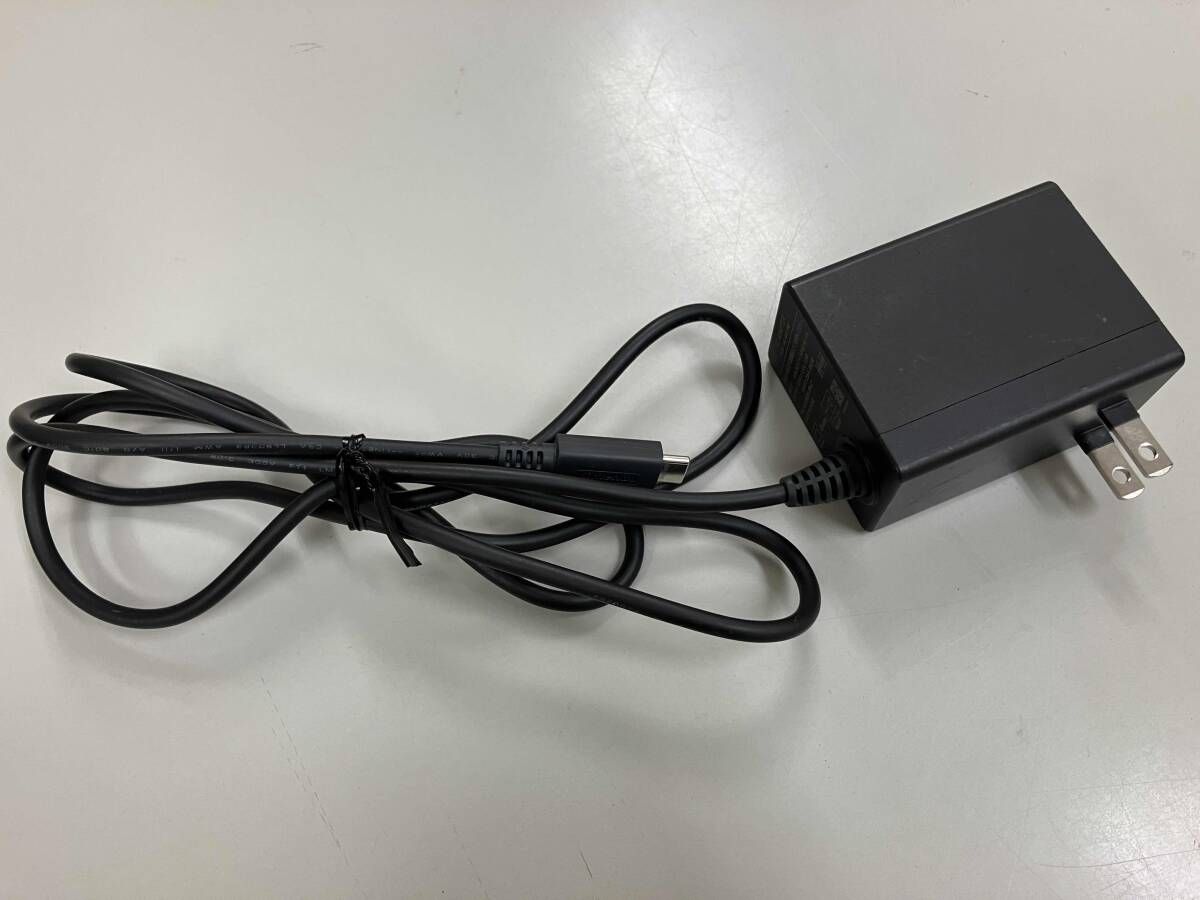 ジャンク Nintendo Switch バッテリー拡張モデル ネオンブルー/ネオン