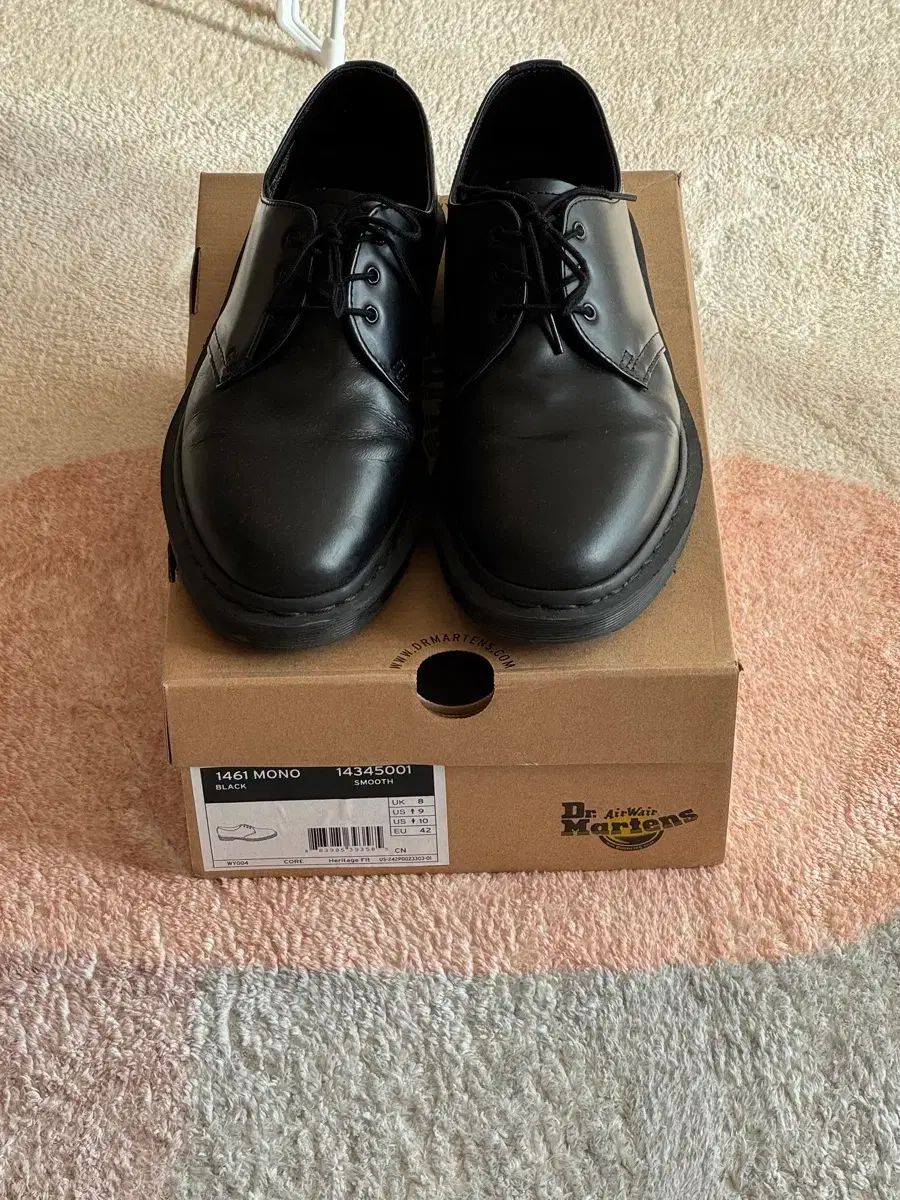 270 DR. MARTENS ドクターマーチン 1461 ウール スムース ブラック