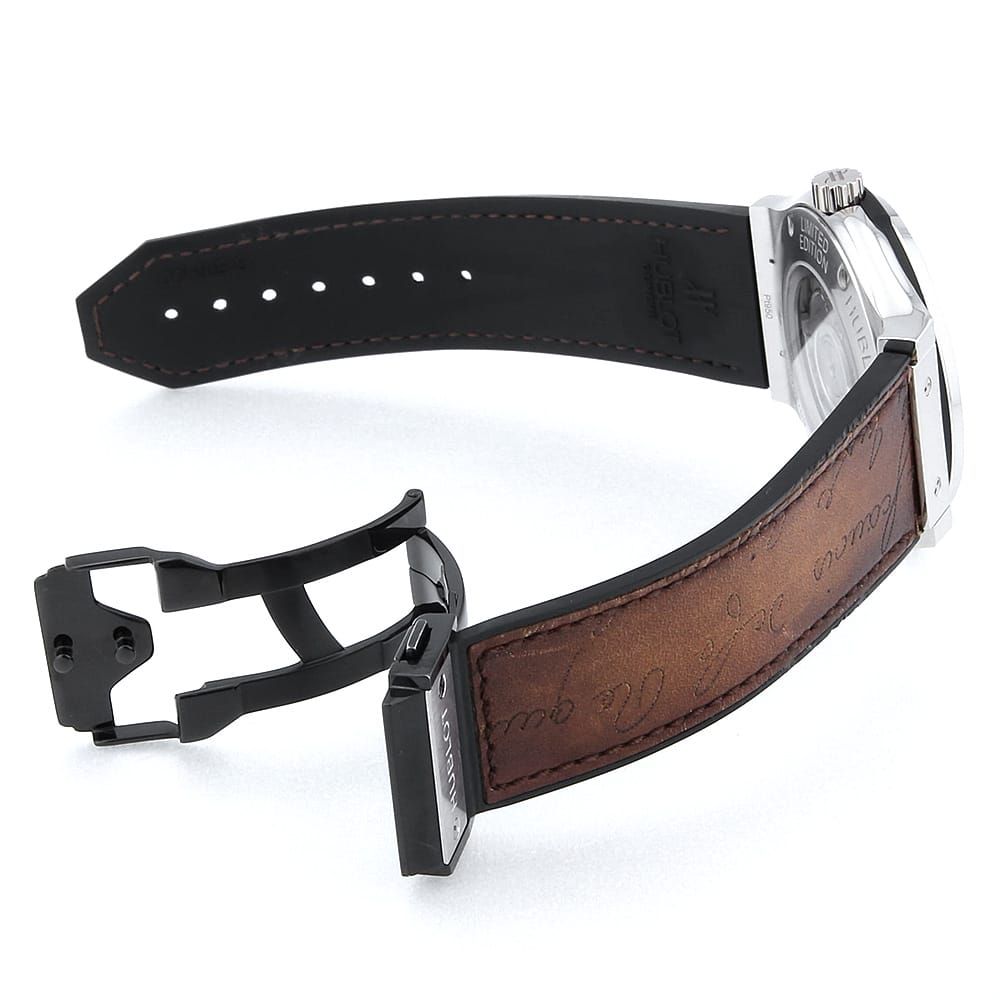 ウブロ クラシックフュージョン ベルルッティ スクリット プラチナ