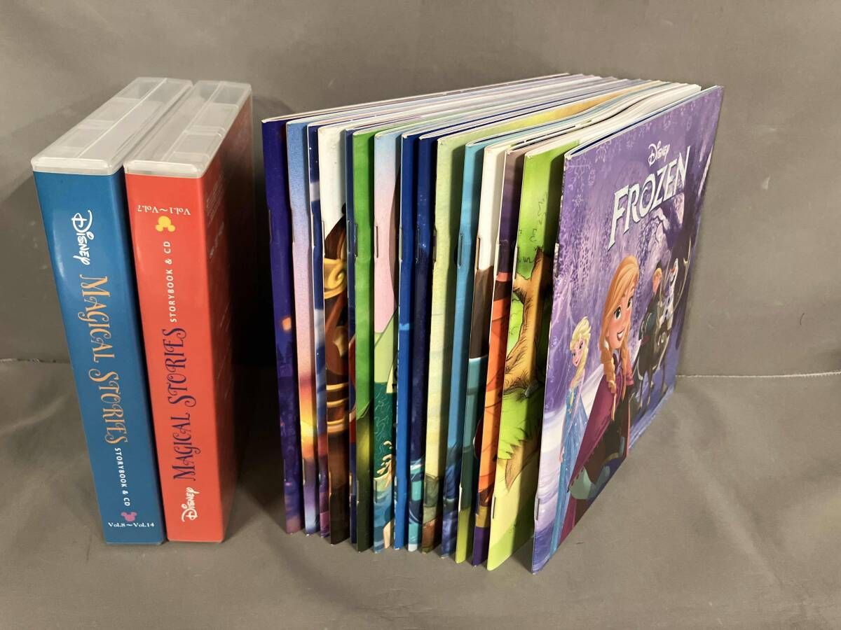 ディズニー マジカルストーリーズ CD15枚 絵本15冊 ユーキャンDisney